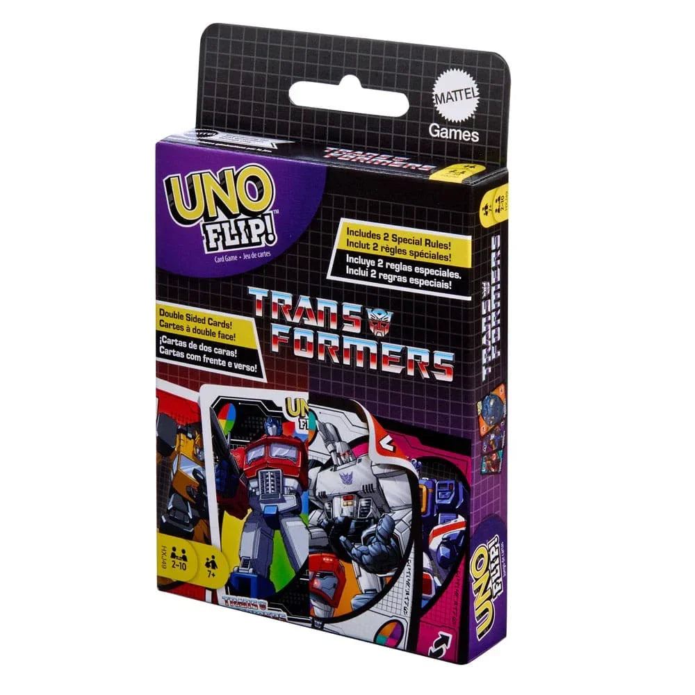 Transformers UNO Flip! Kortspel Mattel