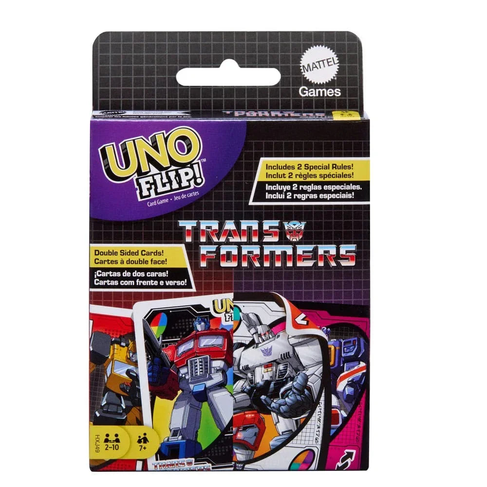 Transformers UNO Flip! Kortspel Mattel