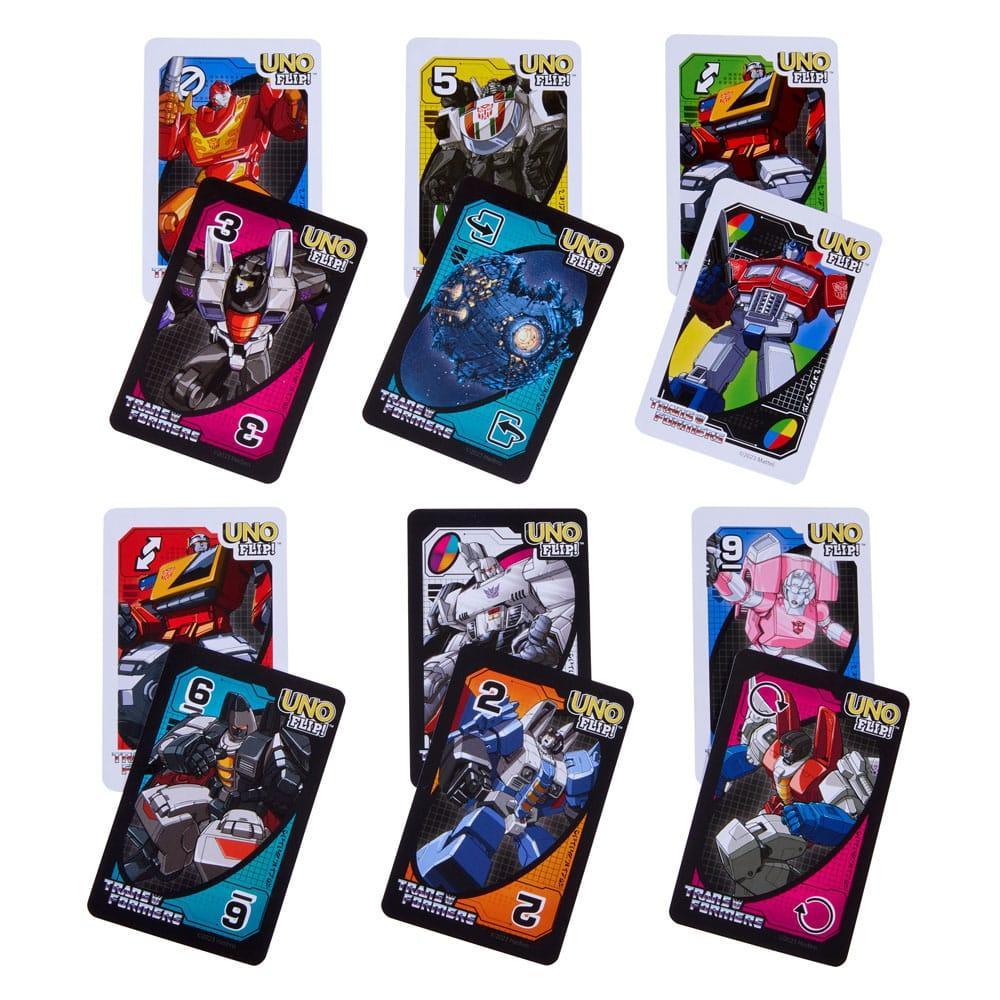 Transformers UNO Flip! Kortspel Mattel