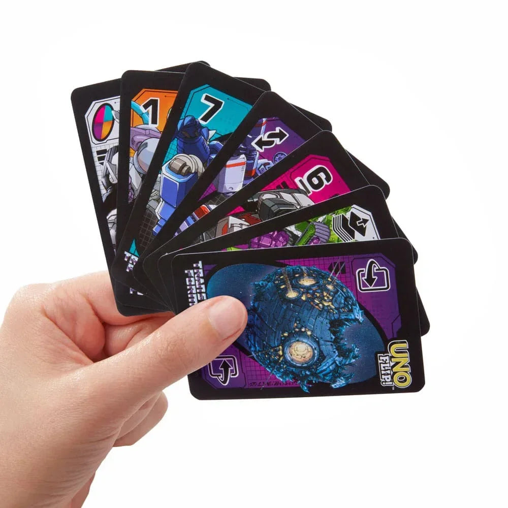 Transformers UNO Flip! Kortspel Mattel