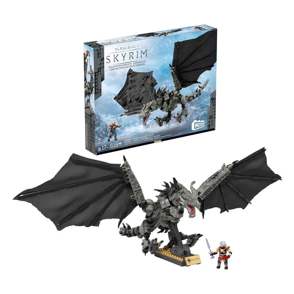 The Elder Scrolls V: Skyrim MEGA Byggset - Alduin Mattel