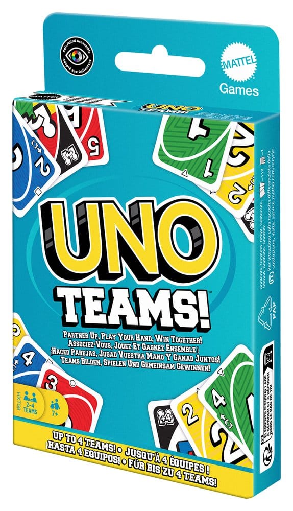 UNO Teams Kortspel – Lagspel med Specialkort och Samarbetsregler