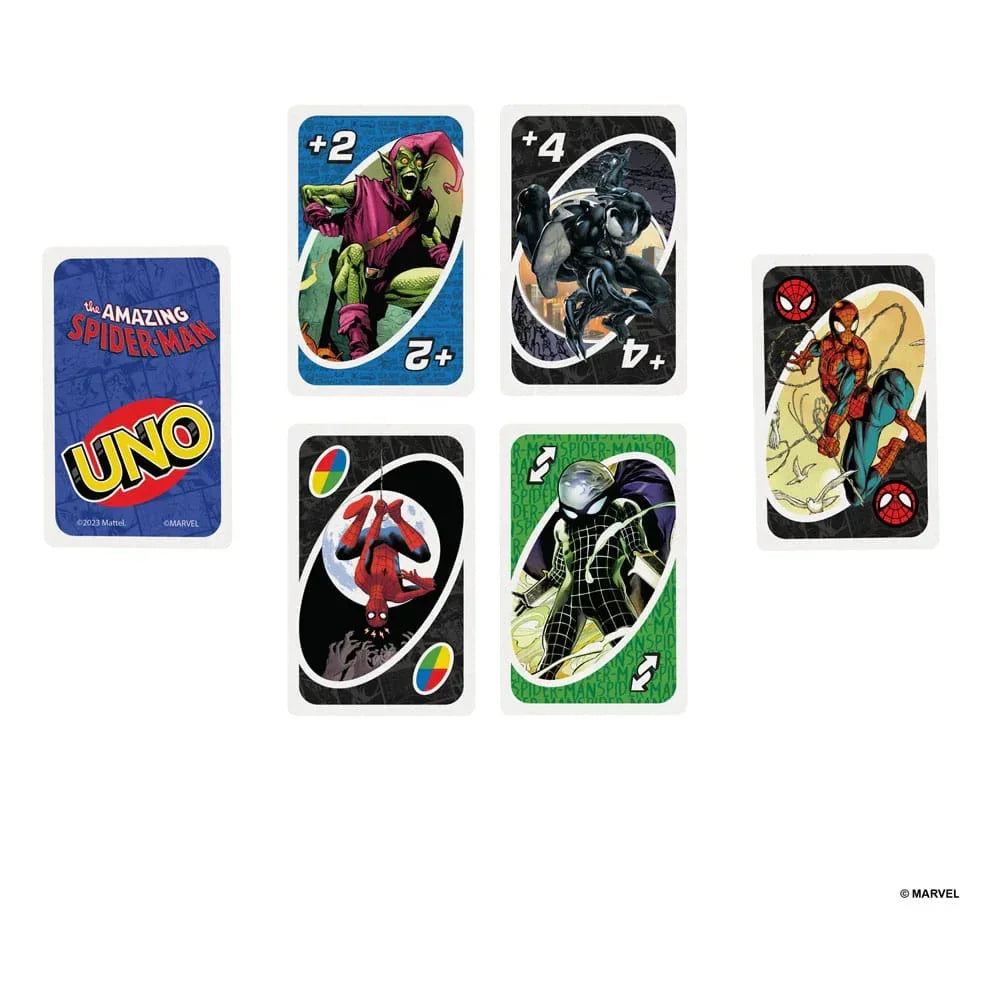 The Amazing Spider-Man UNO Kortspel Mattel