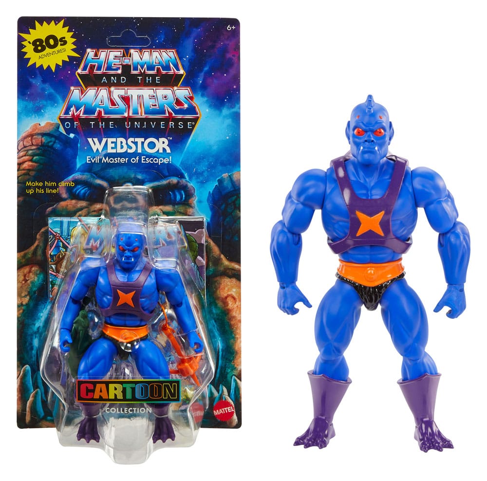 Masters of the Universe Origins Actionfigur: Webstor 14 cm Mattel
