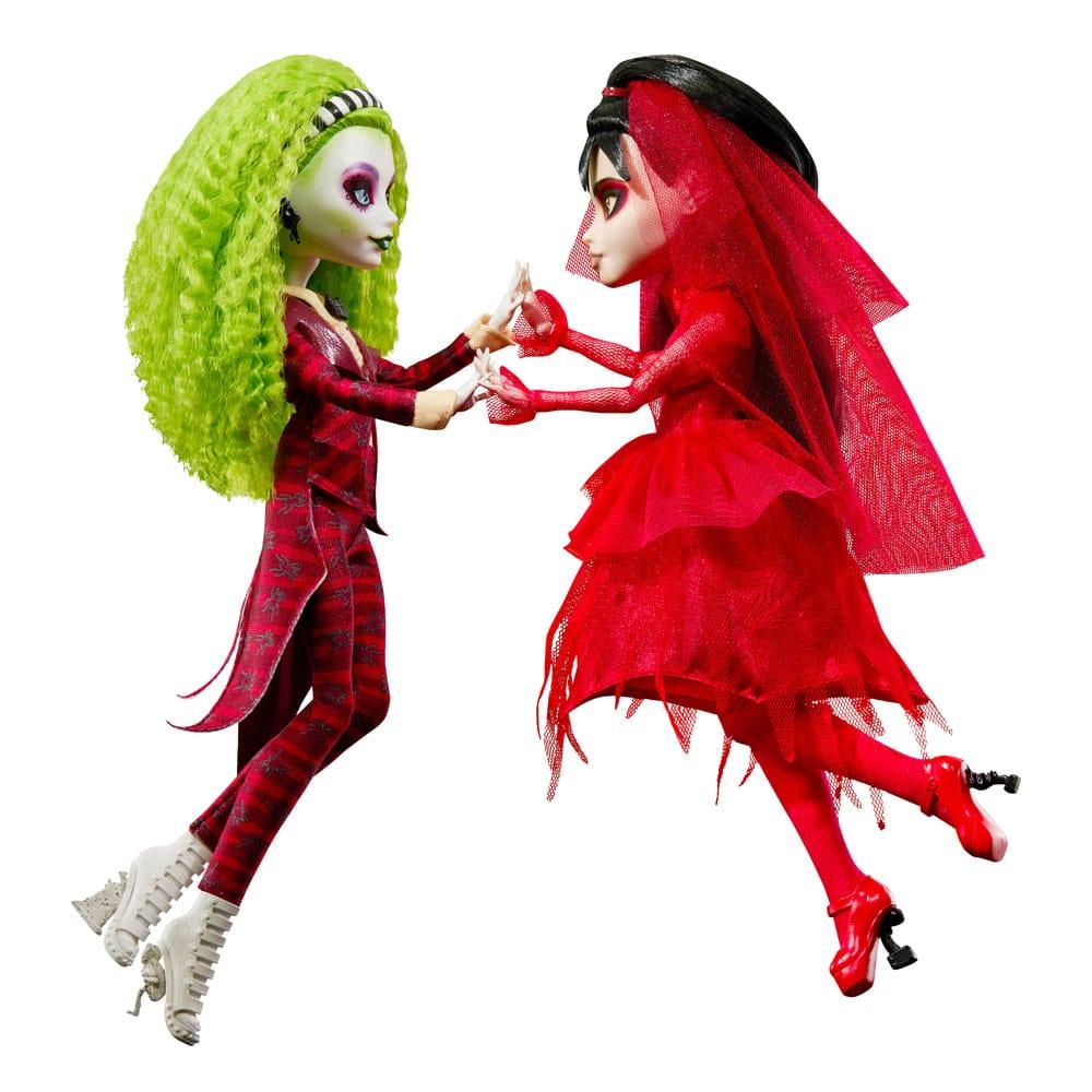 Beetlejuice Beetlejuice Monster High Skullector Docka 2-Pack Betelgeuse & Lydia 25 cm Mattel