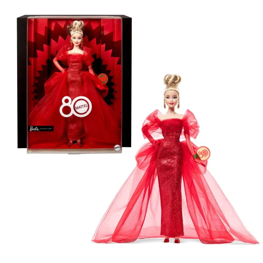 Barbie Signature Docka 80-årsjubileum Blond Mattel