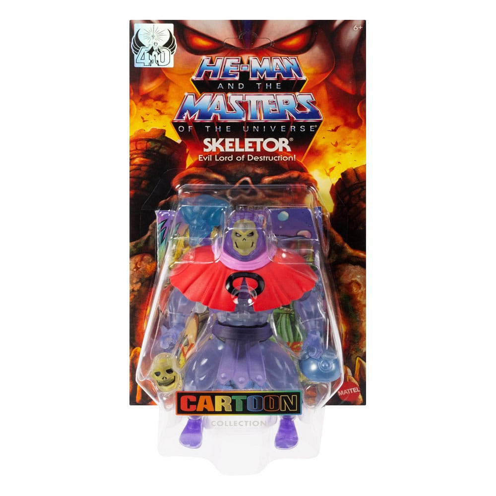 Masters of the Universe Origins Actionfigur: Unsynlig Skeletor 14 cm Mattel