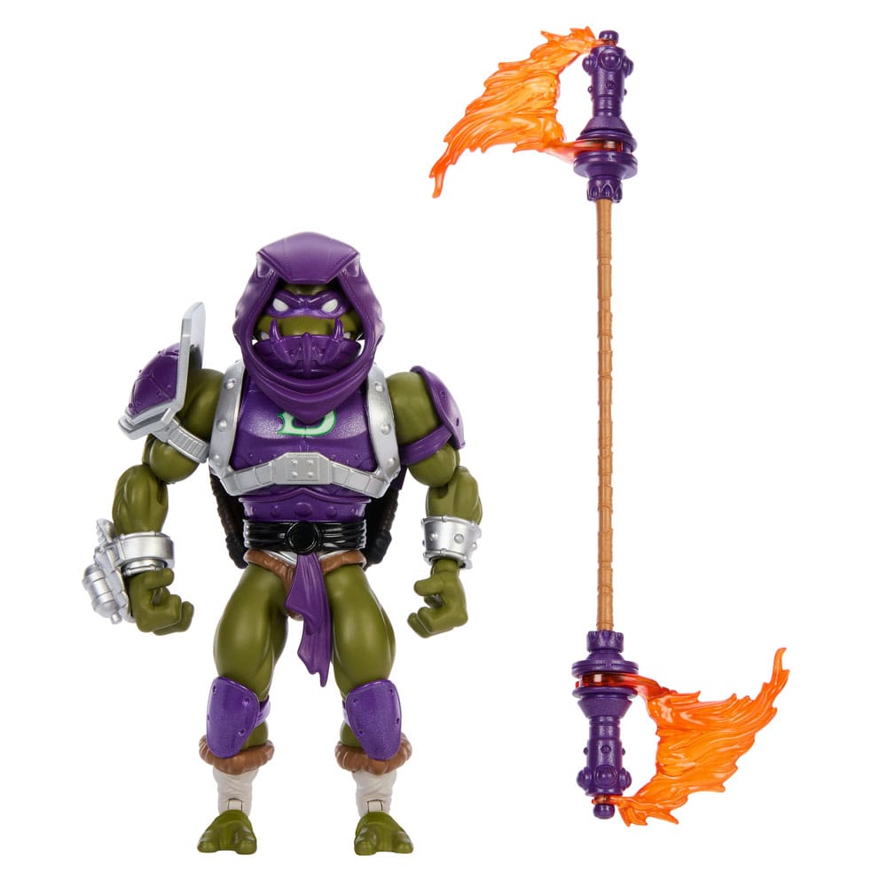 MOTU x TMNT: Turtles of Grayskull Actionfigur Donatello 14 cm Mattel