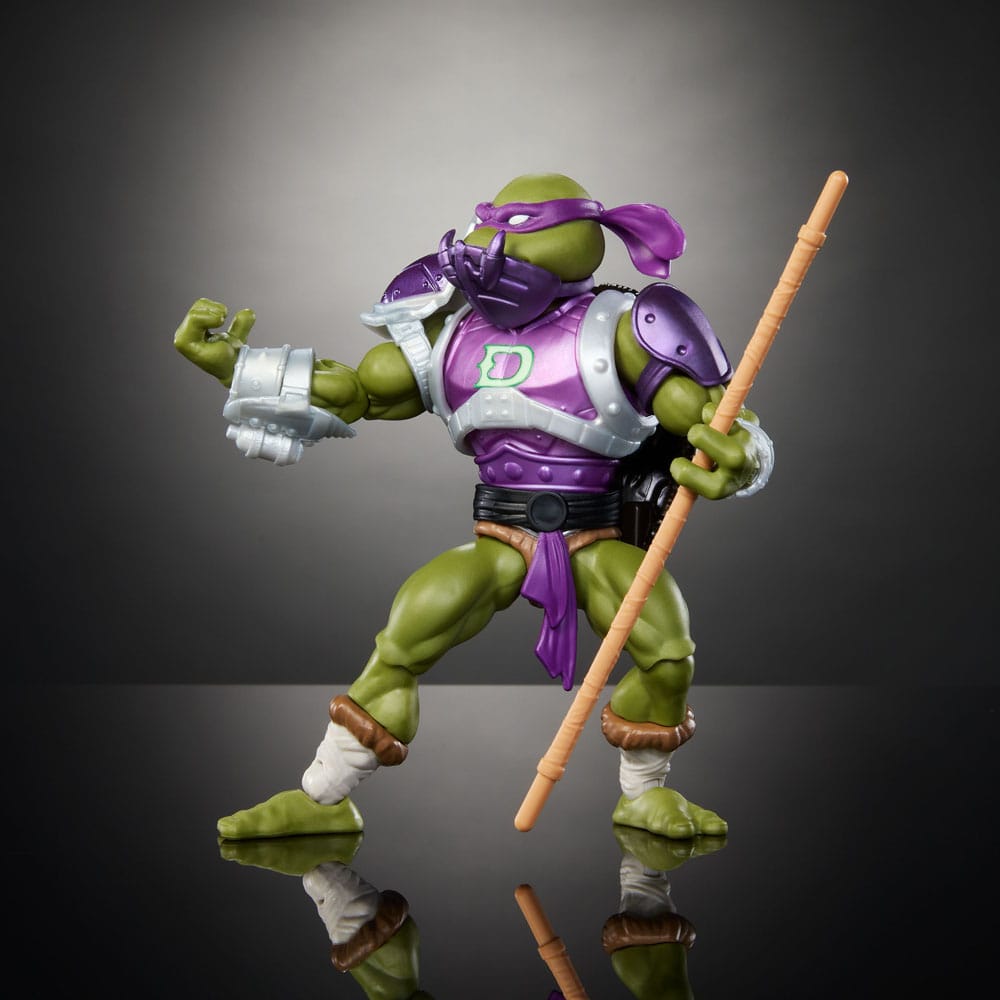 MOTU x TMNT: Turtles of Grayskull Actionfigur Donatello 14 cm Mattel