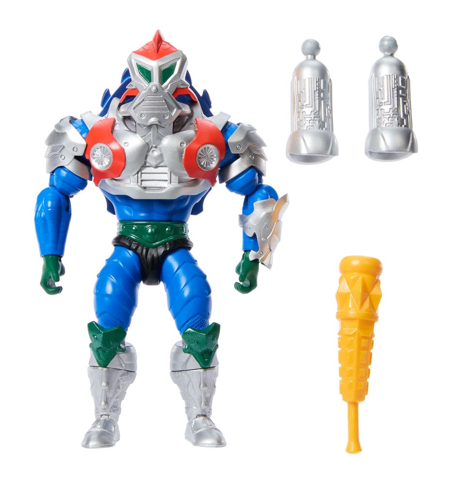MOTU x TMNT: Turtles of Grayskull Action Figure Mekaneck 14 cm Mattel