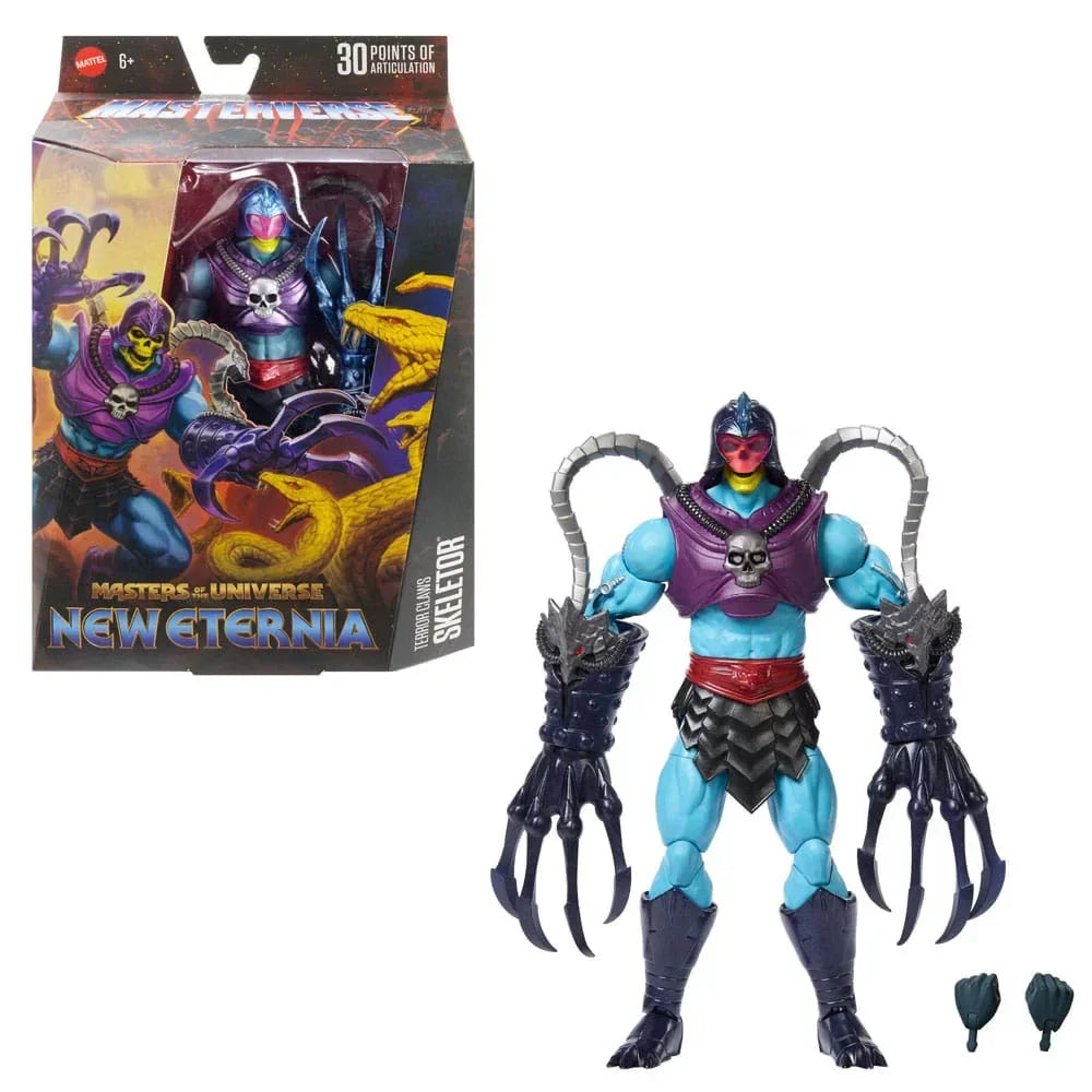 Masters of the Universe Core New Etheria Action Figure Terror Claws Skeletor 18 cm Mattel