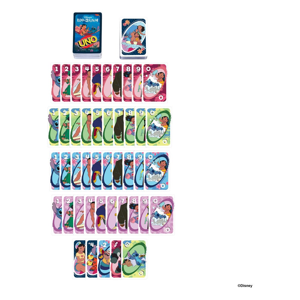 Lilo & Stitch UNO Kortspel Mattel