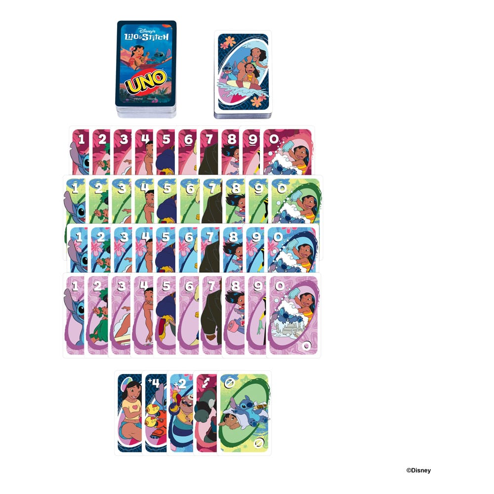 Lilo & Stitch UNO Kortspel Mattel