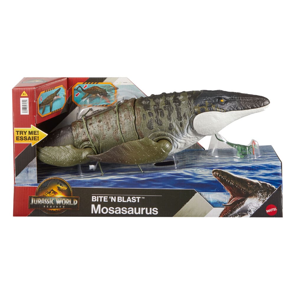 Jurassic World: Rebirth Action Figur Bite 'n Blast Mosasaurus 65 cm Mattel