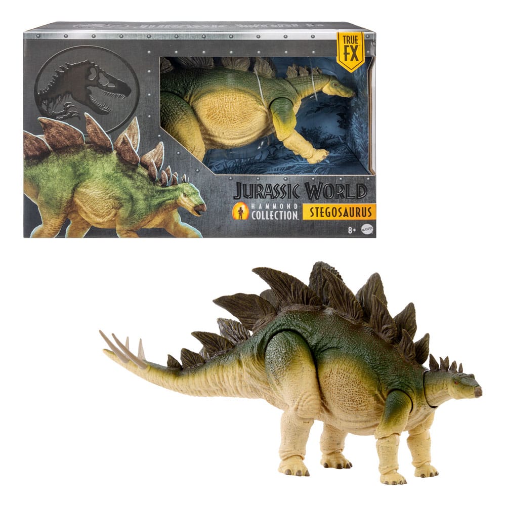 Jurassic World Hammond Collection Stegosaurus Action Figur Mattel