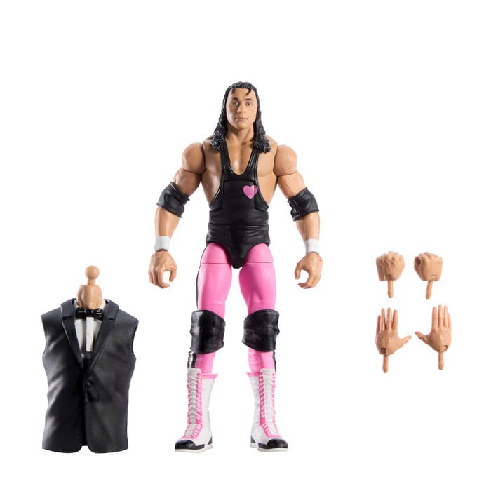WWE WrestleMania Elite Collection Action Figure Bret 'Hit Man' Hart 15 cm Mattel