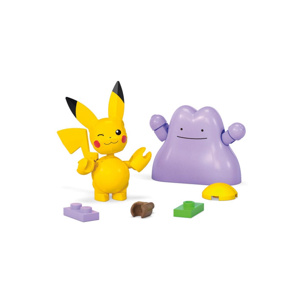 Pokémon MEGA Byggset Poké Ball Samling: Pikachu & Ditto Mattel