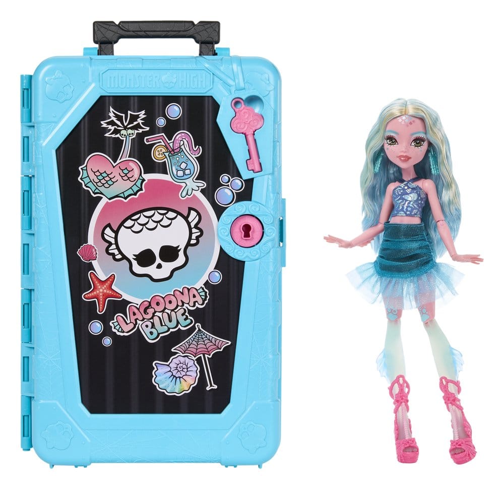 Monster High Skulltimate Secrets Docka Destination: Gore-geous Oasis - Lagoona Blue