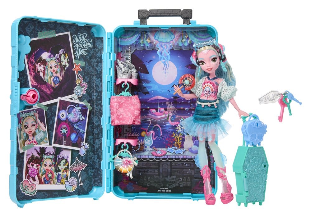 Monster High Skulltimate Secrets Docka Destination: Gore-geous Oasis - Lagoona Blue