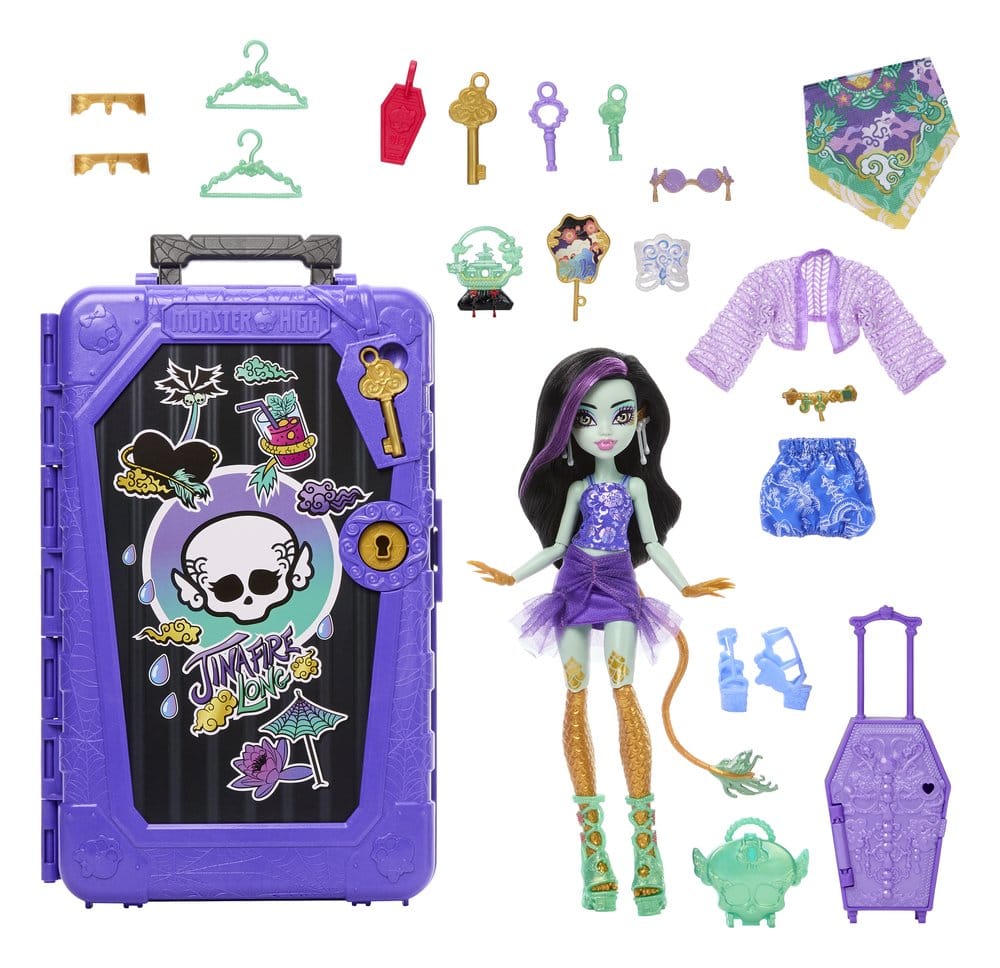 Monster High Skulltimate Secrets Dockdestination: Gore-geous Oasis - Jinafire Long