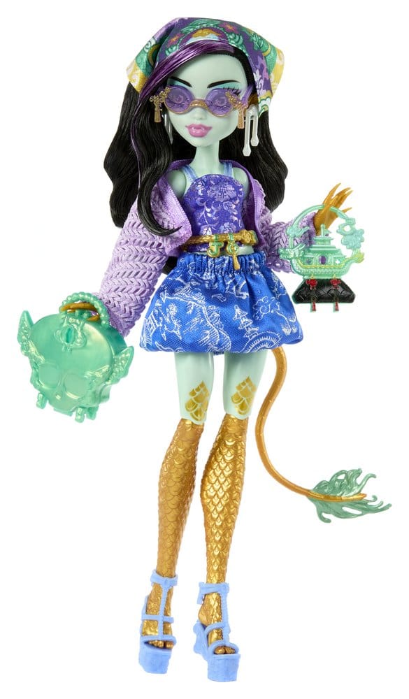 Monster High Skulltimate Secrets Dockdestination: Gore-geous Oasis - Jinafire Long