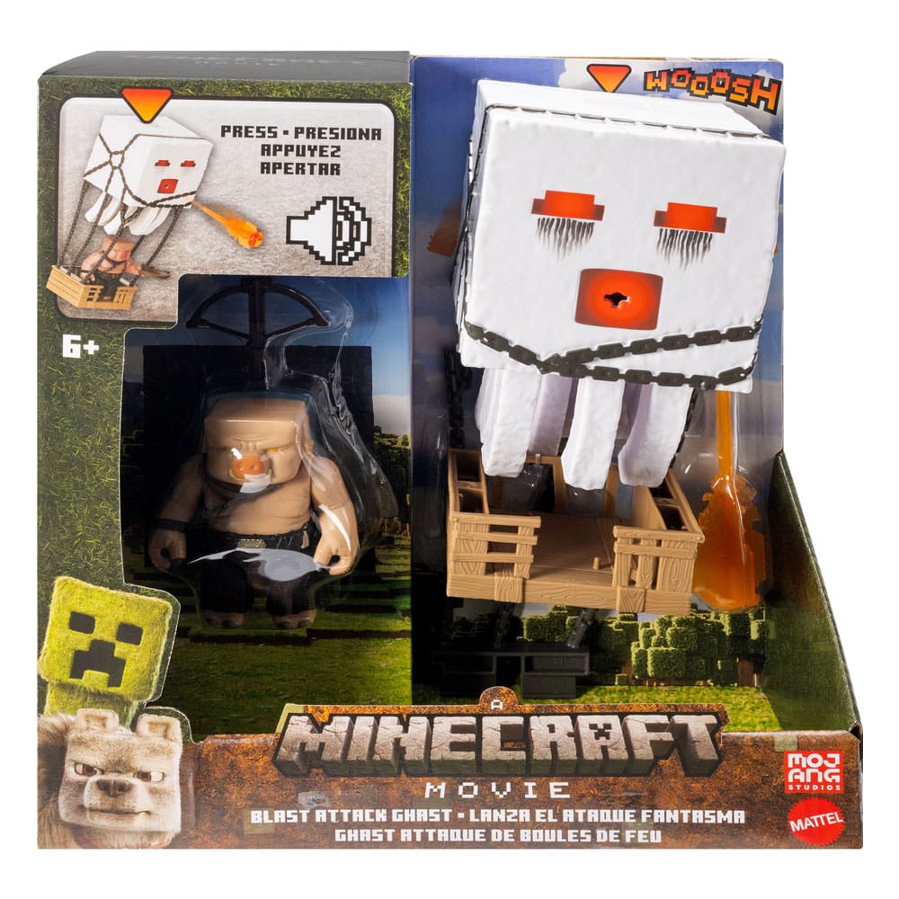 Minecraft Movie Action Figure: Blast Attack Ghast 25 cm Mattel