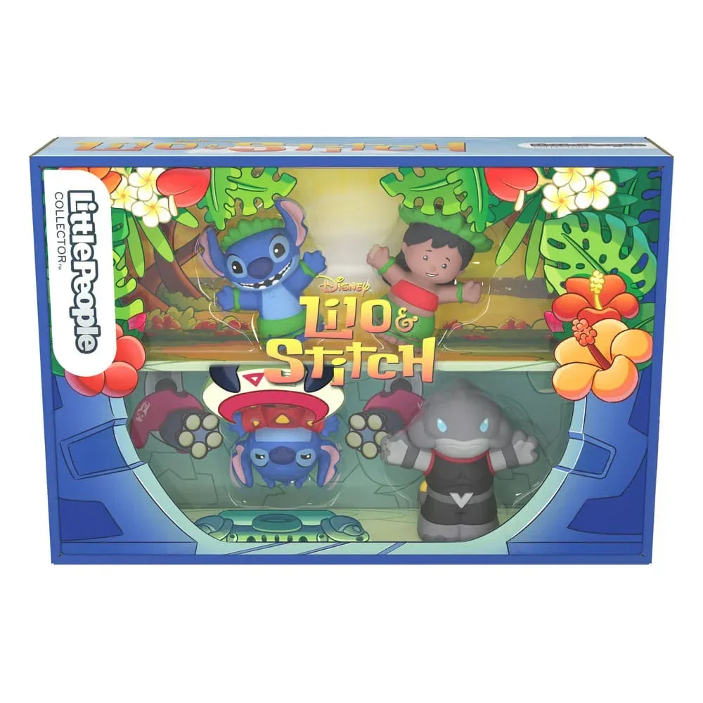 Lilo & Stitch Fisher-Price Little People Mini Figurer 4-Pack 7 cm Mattel