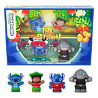 Lilo & Stitch Fisher-Price Little People Mini Figurer 4-Pack 7 cm Mattel