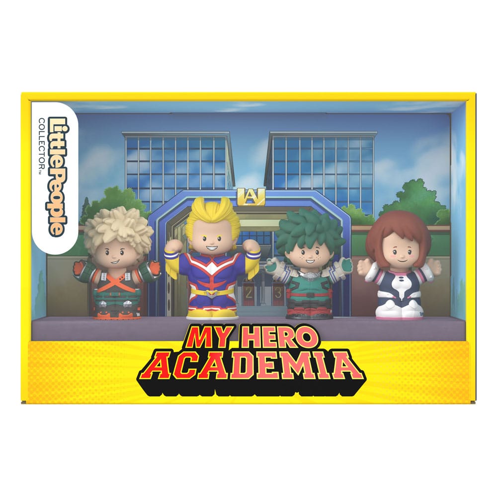 My Hero Academia Fisher-Price Little People Mini Figurer 4-Pack Mattel
