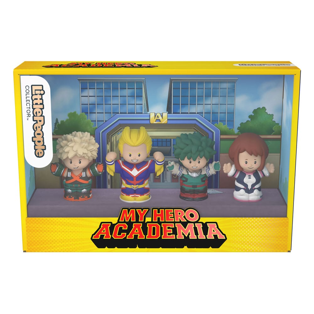 My Hero Academia Fisher-Price Little People Mini Figurer 4-Pack Mattel