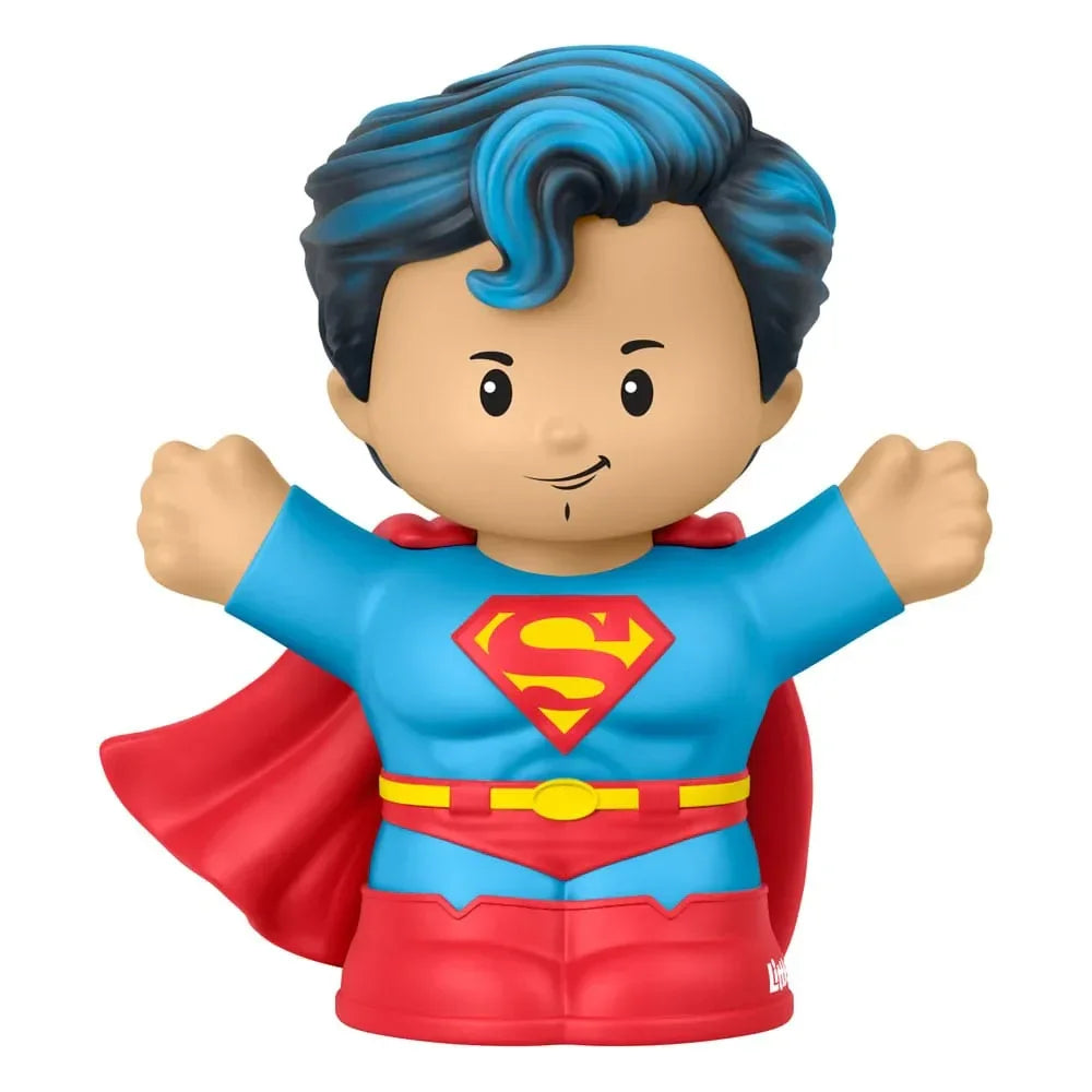 DC Comics Fisher-Price Little People Superman Mini Figures 4-Pack Mattel
