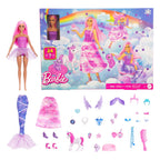 Barbie Adventskalender med Docka och Tillbehör Mattel