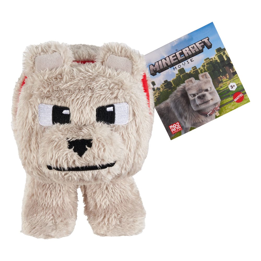 Minecraft Movie Plyschfigur Dennis the Wolf 20 cm Mattel