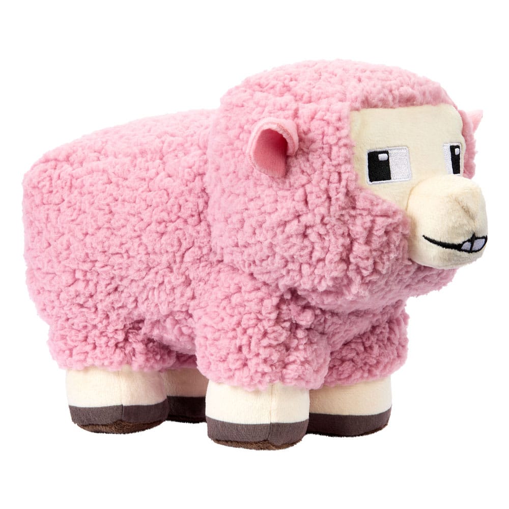 Minecraft Movie Plush Figur - Rosa Får 20 cm Mattel