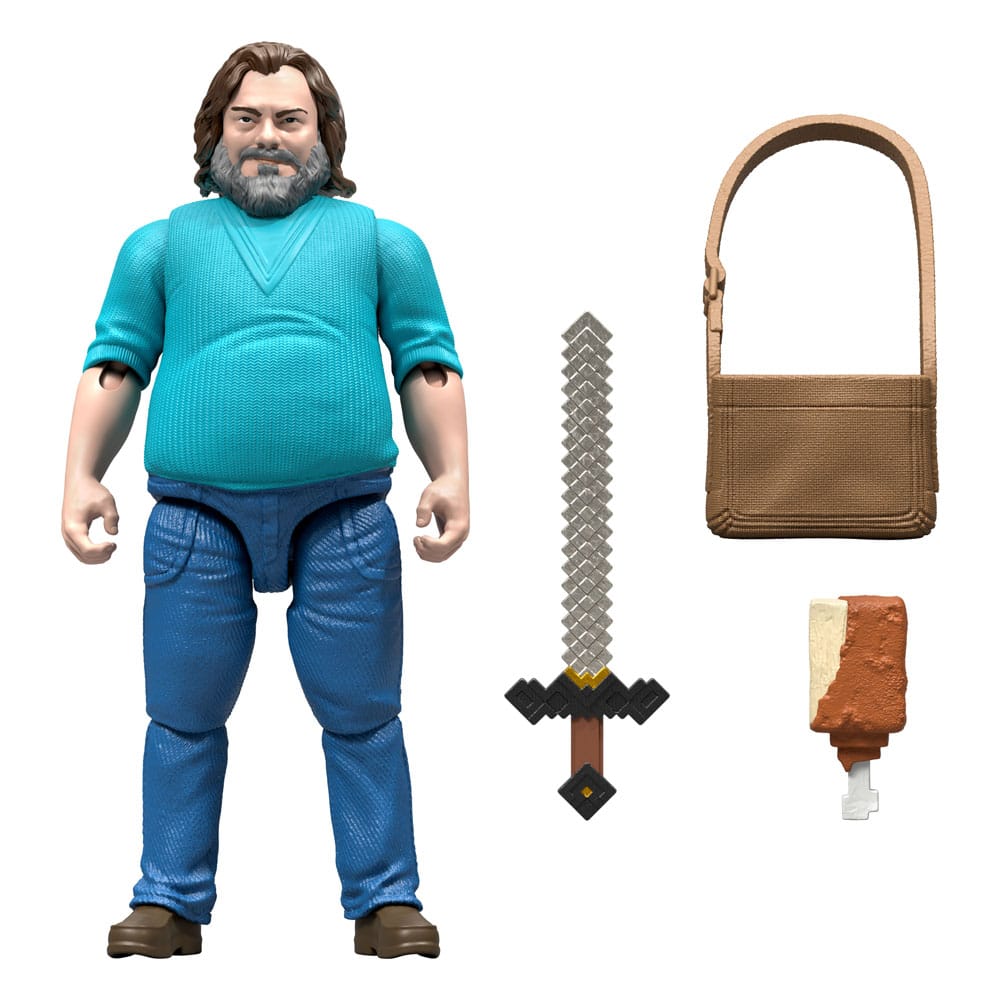 Minecraft Movie Actionfigur Steve 10 cm Mattel