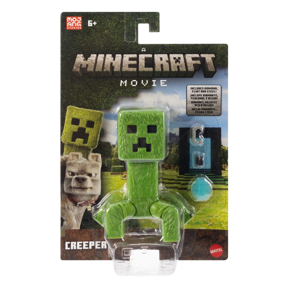 Minecraft Movie Action Figure Creeper 10 cm Mattel