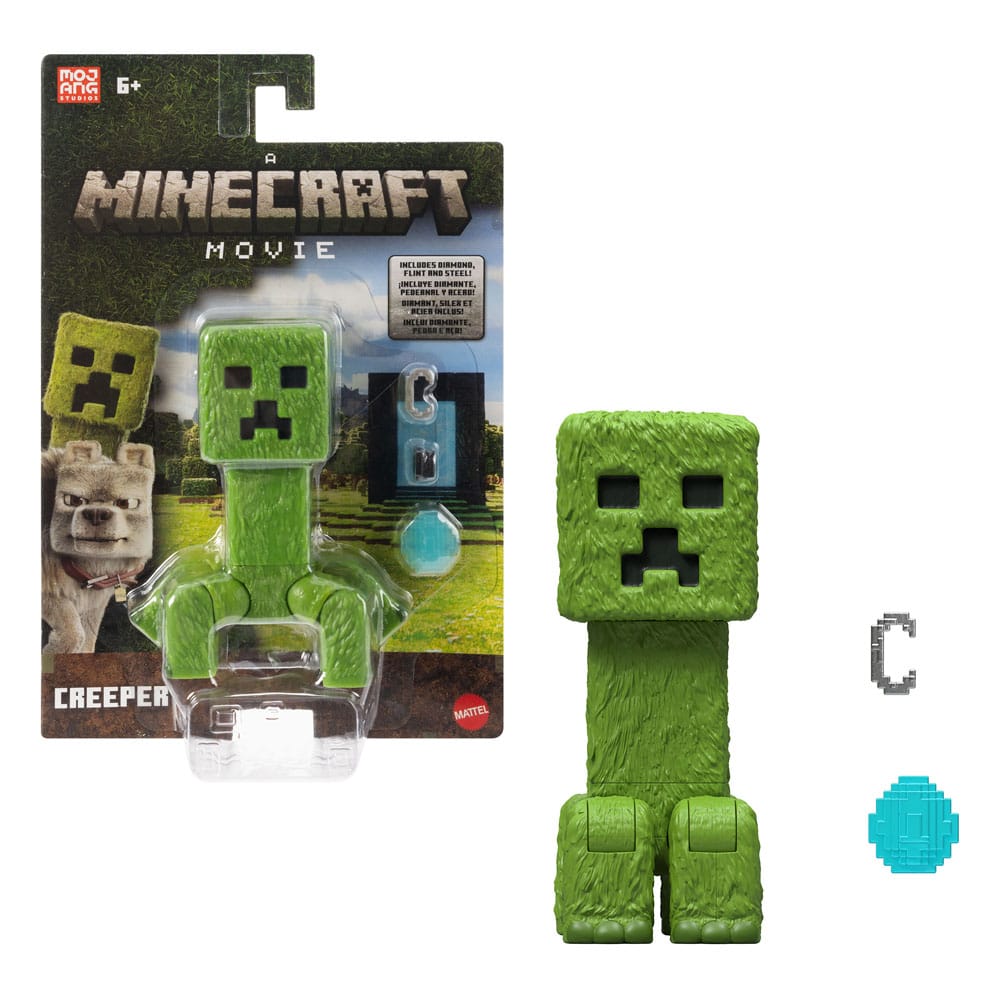 Minecraft Movie Action Figure Creeper 10 cm Mattel