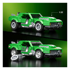 Mattel Brick Shop Hot Wheels Speed Series Byggset 1/32 Custom '68 Camaro