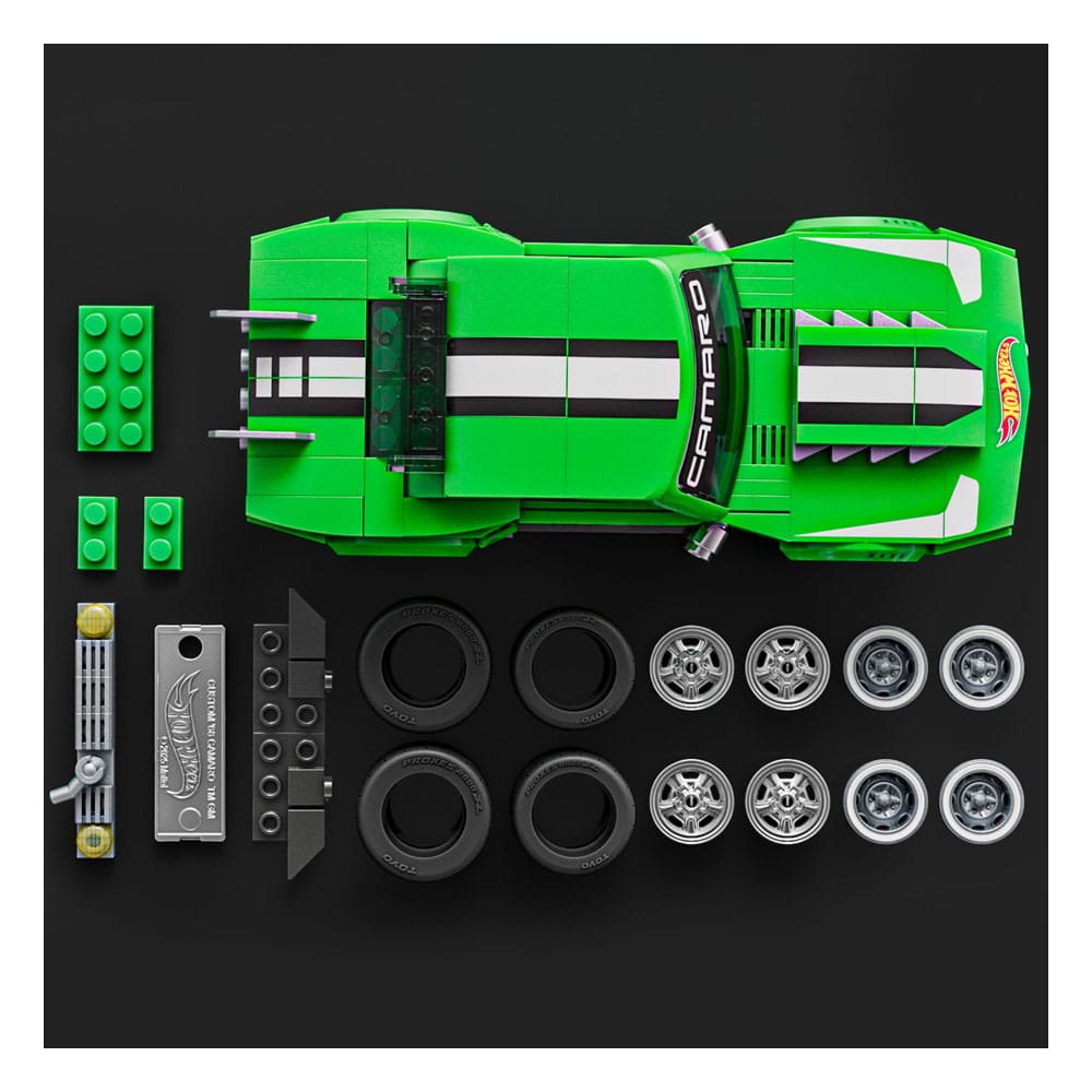 Mattel Brick Shop Hot Wheels Speed Series Byggset 1/32 Custom '68 Camaro