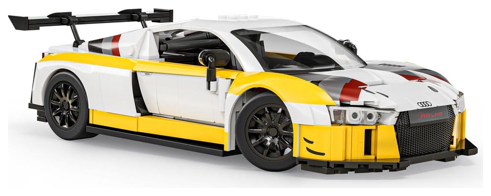 Hot Wheels Elite Mattel Brick Shop Construction Kit 1/16 '15 Audi R8 LMS