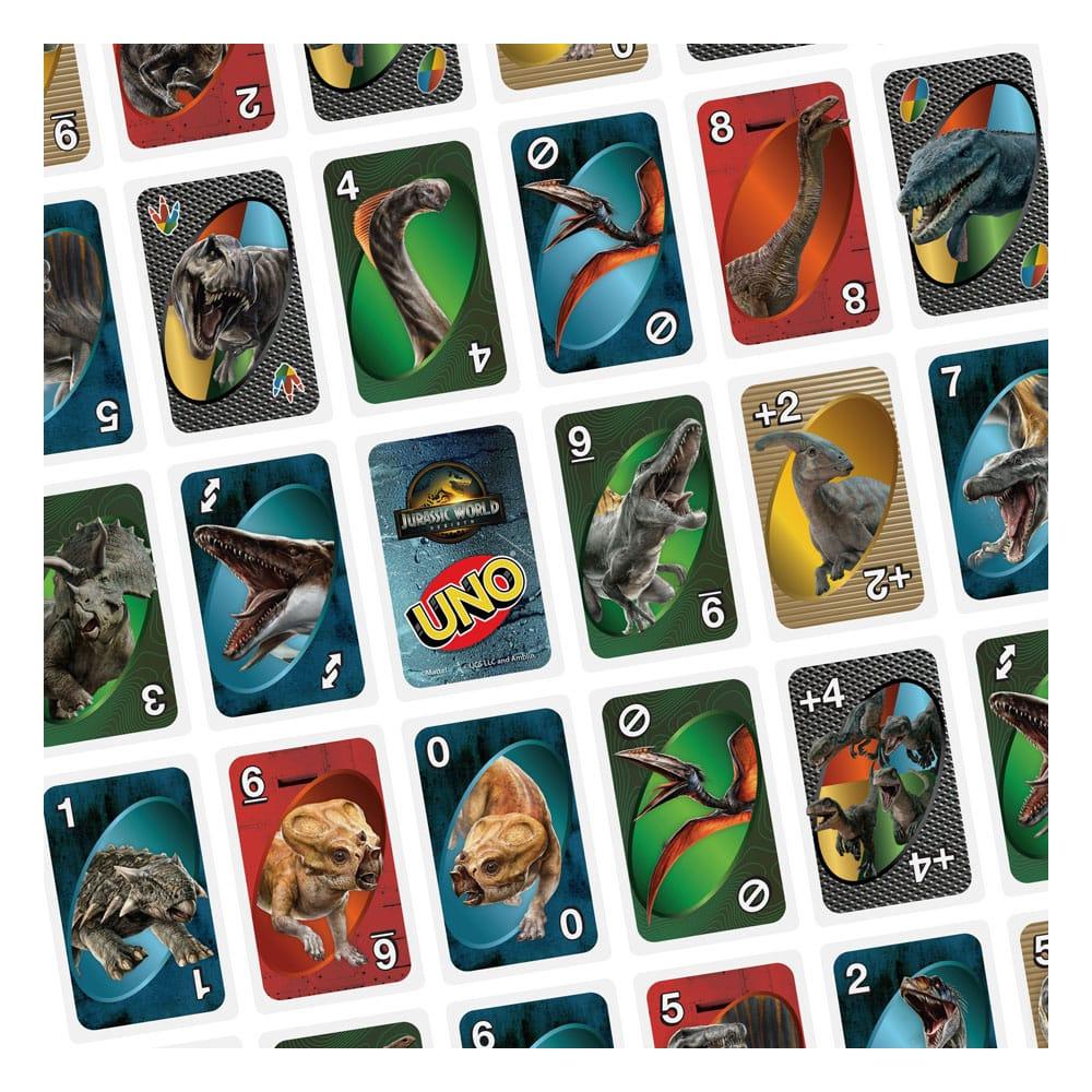 Jurassic World Rebirth UNO Kortspel Mattel