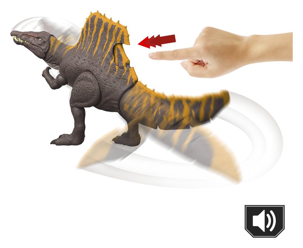 Jurassic World Rebirth Actionfigur Tail Thrasher Spinosaurus 55 cm