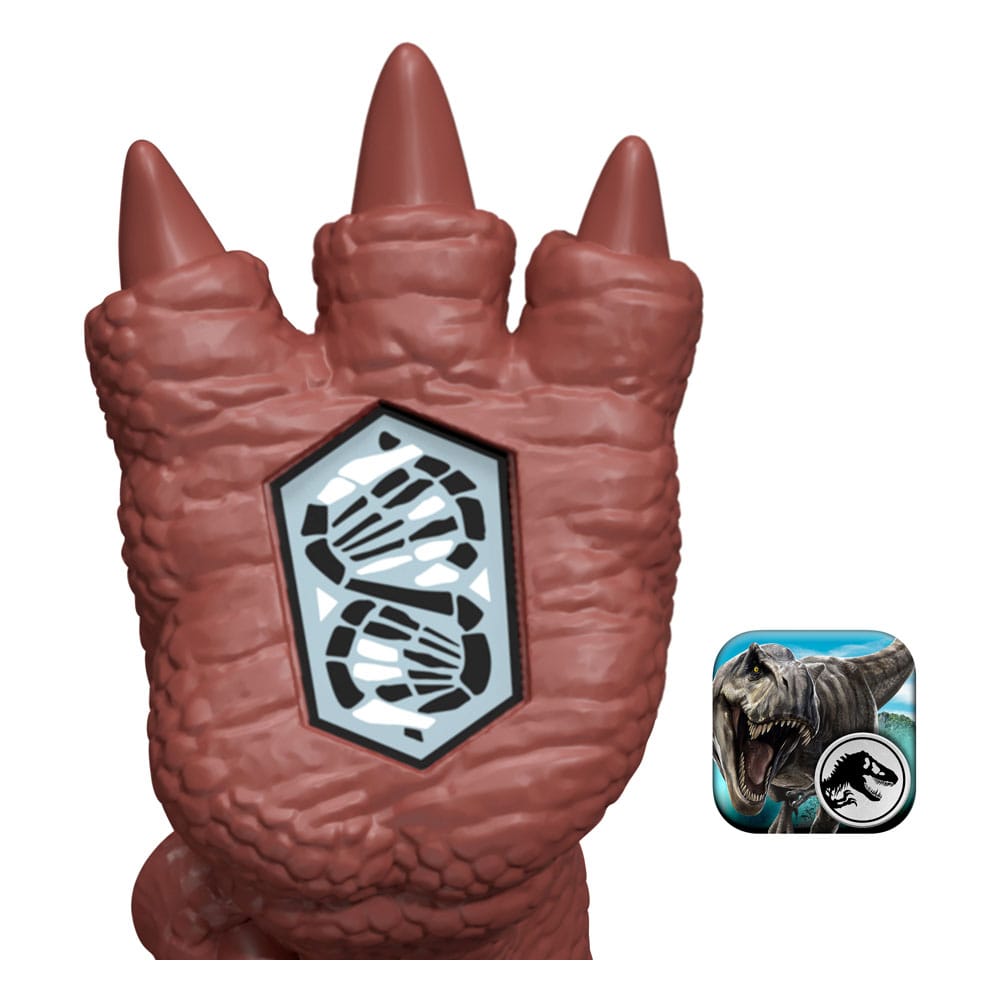 Jurassic World Rebirth Action Figur med Ljud - Aucasaurus 12 cm Mattel