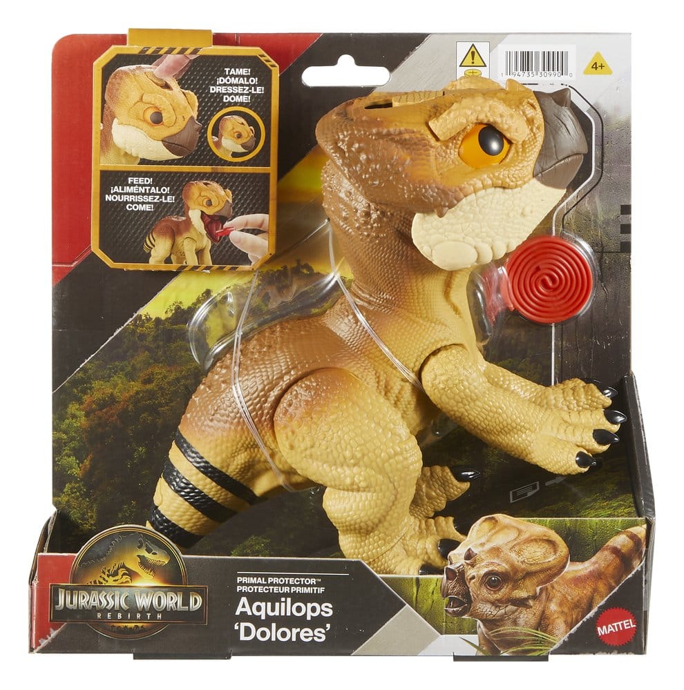 Jurassic World: Rebirth Interaktiv Actionfigur Aquilops Dolores 13 cm