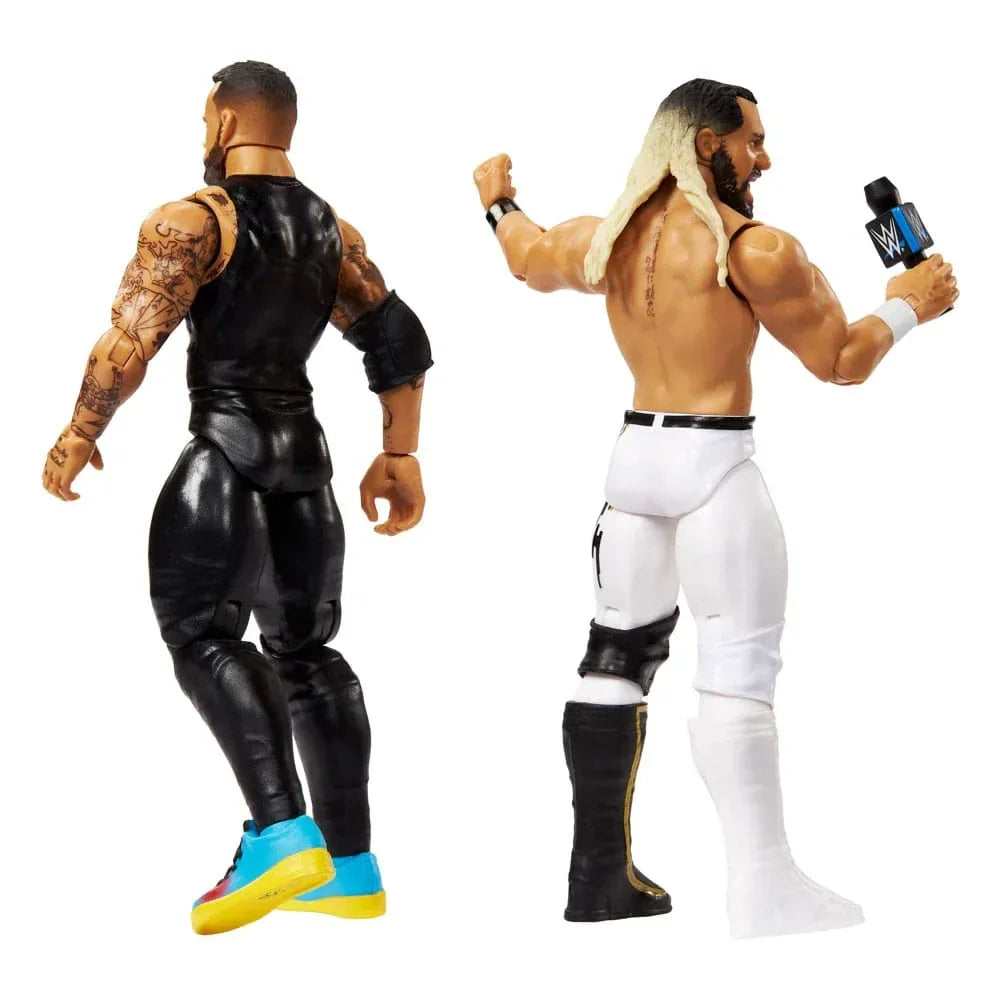 WWE Main Event Showdown Action Figur: CM Punk vs Seth 'Freakin' Rollins 2-Pack 15 cm Mattel