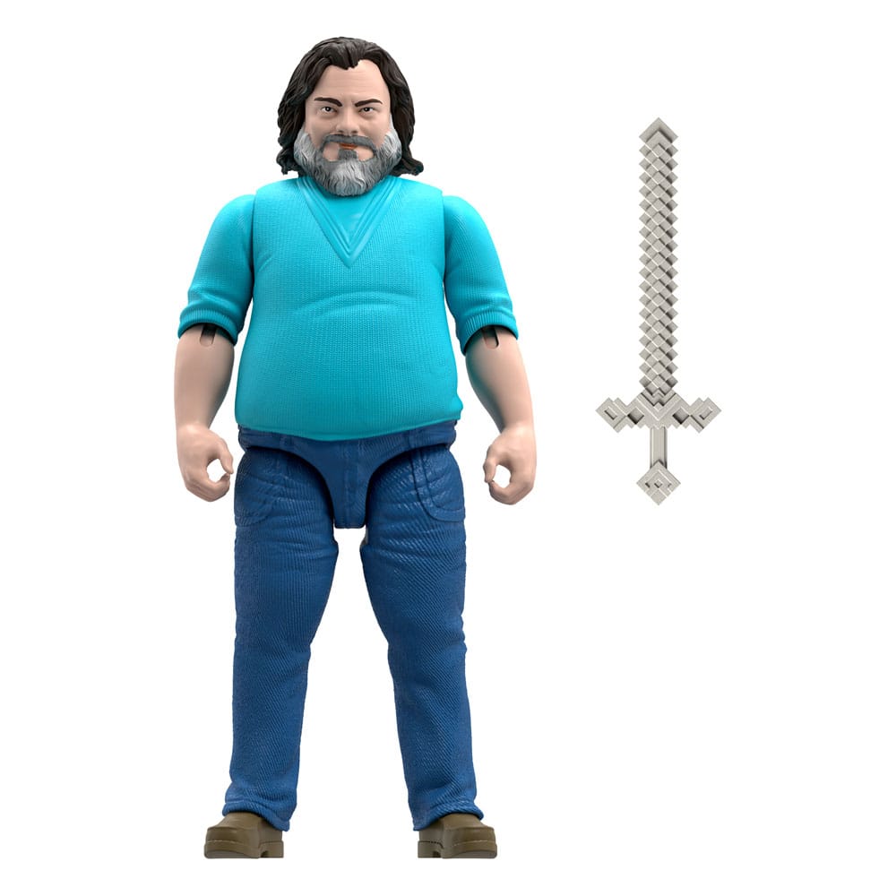 Minecraft Movie Action Figure Large Steve 30 cm Mattel