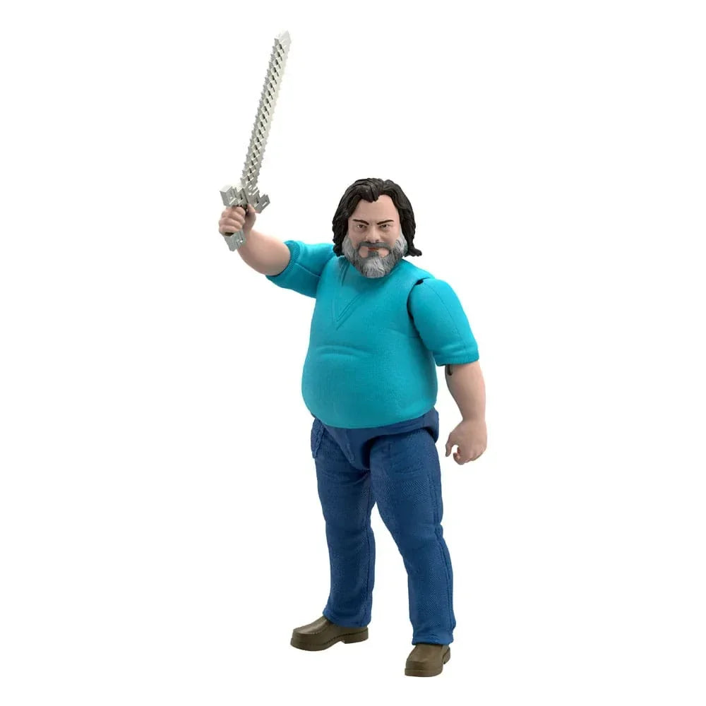 Minecraft Movie Action Figure Large Steve 30 cm Mattel