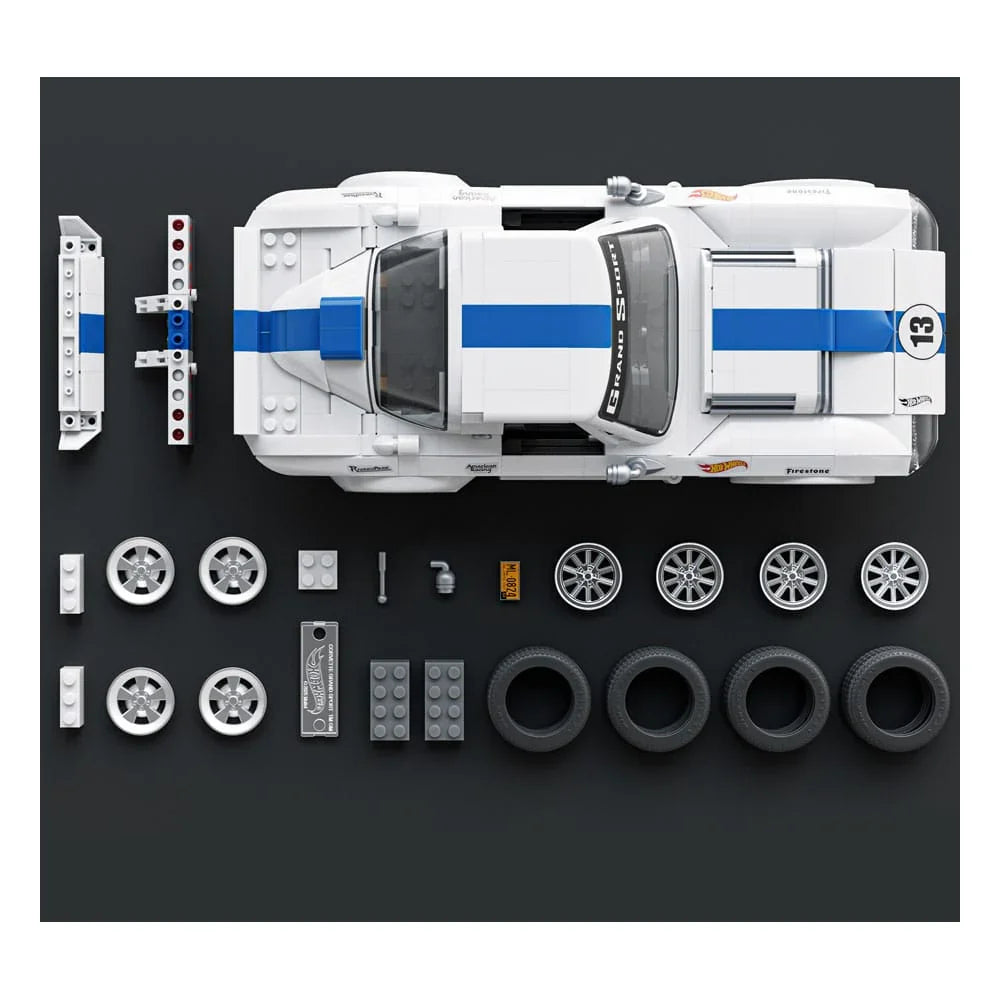 Mattel Brick Shop Hot Wheels Elite Series Byggsats 1/16 Corvette Grand Sport Mattel