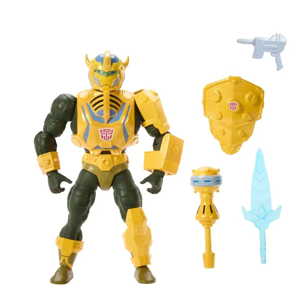 Masters of the Universe x Transformers Bumblebee Armor Man-At-Arms Mattel
