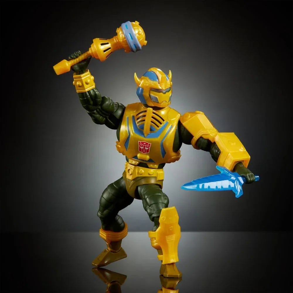 Masters of the Universe x Transformers Bumblebee Armor Man-At-Arms Mattel